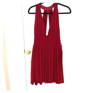 NEW maroon express mini dress